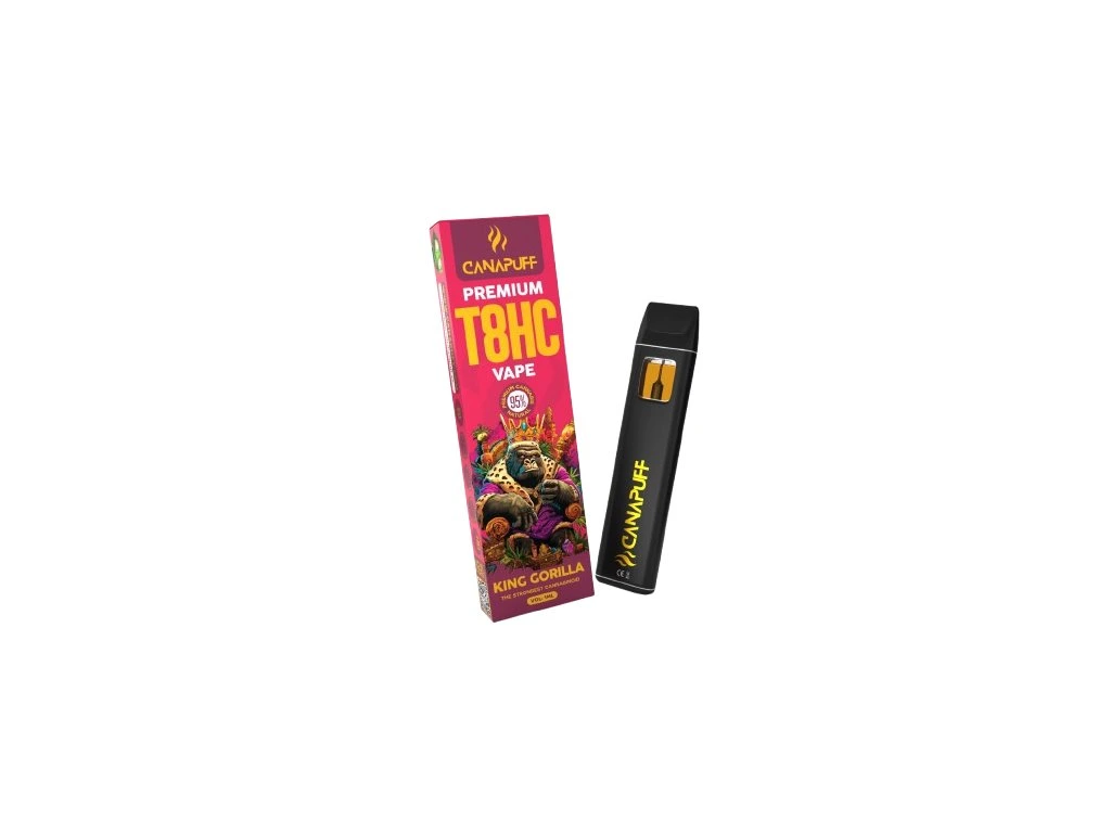 t8hc vape Canapuff T8HC Vape Jungle Monkey, 95% T8HC – 1 ml main image 0