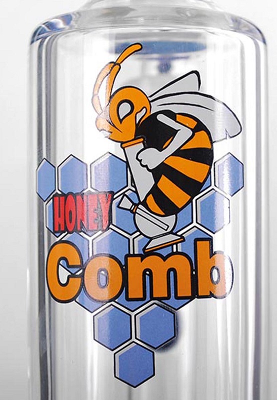 Black Leaf Bong s dvojitou perkolací HoneyComb