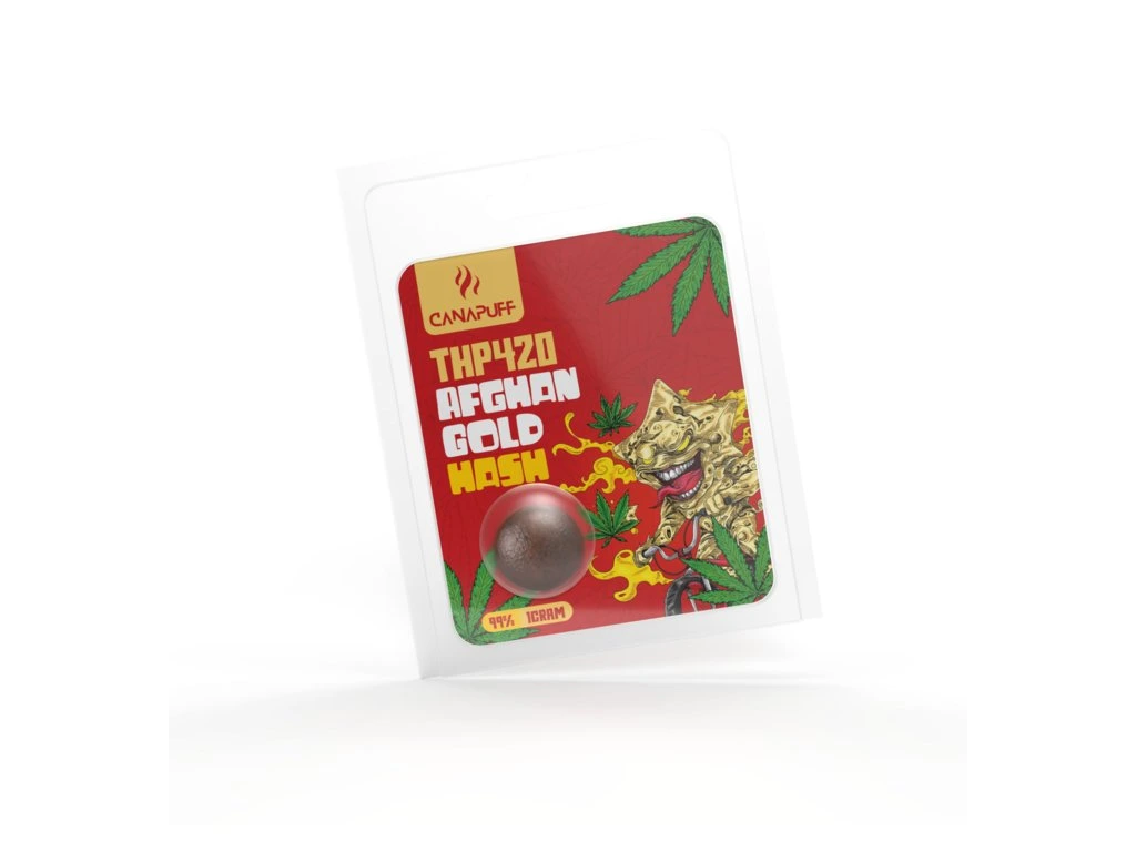 Canapuff THP420 Hash Afghan Gold – 99% THP420