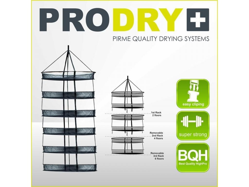 PRODRY - sušící síť 95cm, odepínatelných 6 pater
