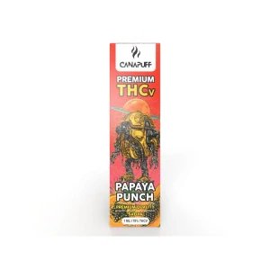 CanaPuff Papaya Punch 79 % THCv - Jednorázovka, 1 ml