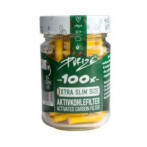 Purize XTRA Slim 5.9mm filtry Yellow, sklenice 100 ks