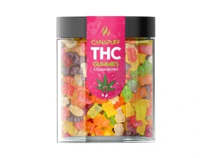 CanaPuff THC Gummies - Strawberry