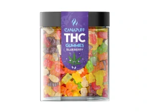 CanaPuff THC Gummies - Blueberry