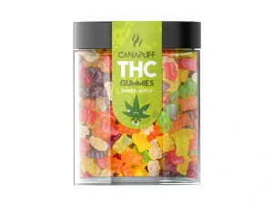 CanaPuff THC Gummies - Green Apple