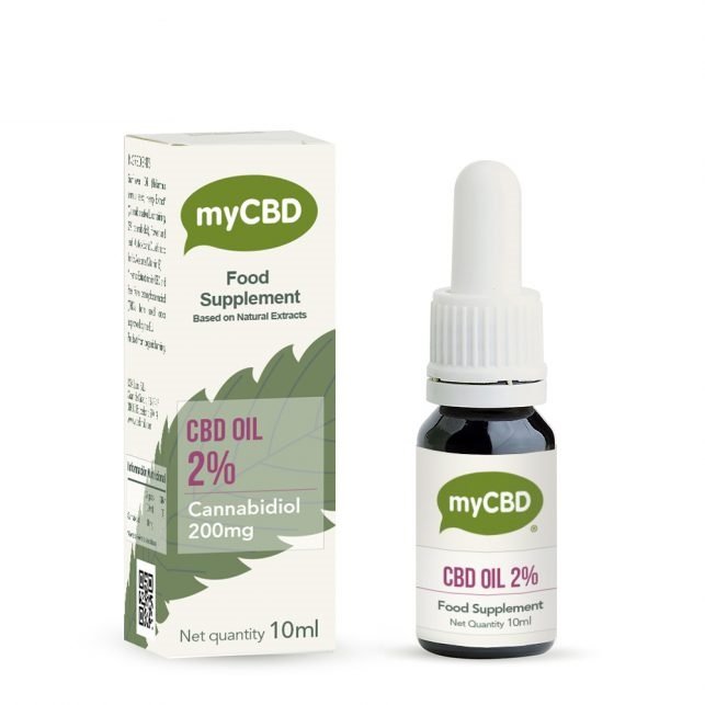 CBD Konopný olej MyCBD 2%, 10ml
