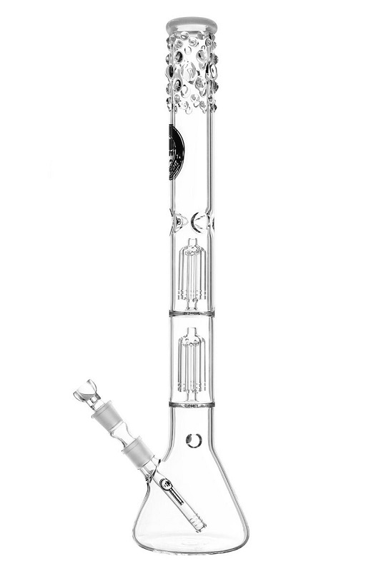 Heisenberg Beaker Bubble Double Perc 18.8