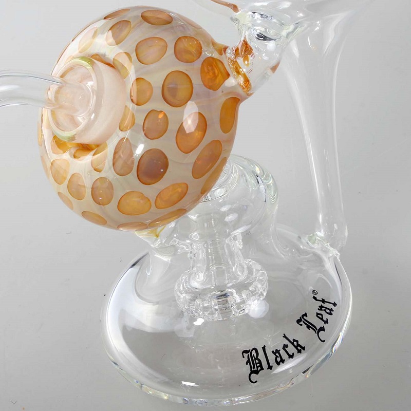 Black Leaf Recycle Bong Oil s jantarovou perkolací