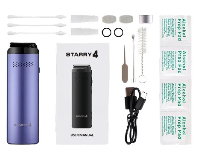 Vaporizér XMAX STARRY 4.0 set fialový