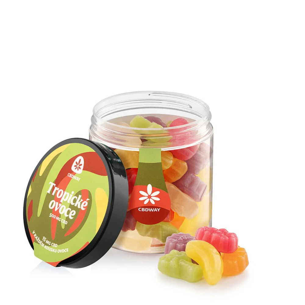CBDWAY CBD Tropická směs 500 mg