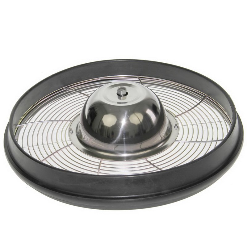 Tumble Trimmer ruční střihač, manuální pohon, chrom provedení