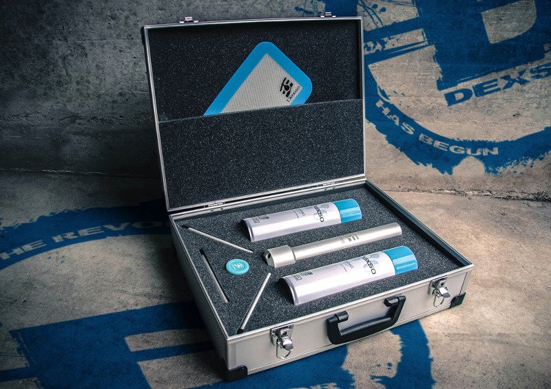 Dexso Briefcase Kit, kompletní sada