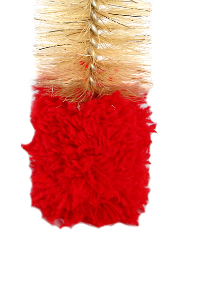 Cleaning Brush with Woolen Top 50cm 
