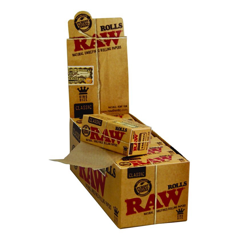 Rolovací papírky RAW CLASSIC rolls, 1x3 m