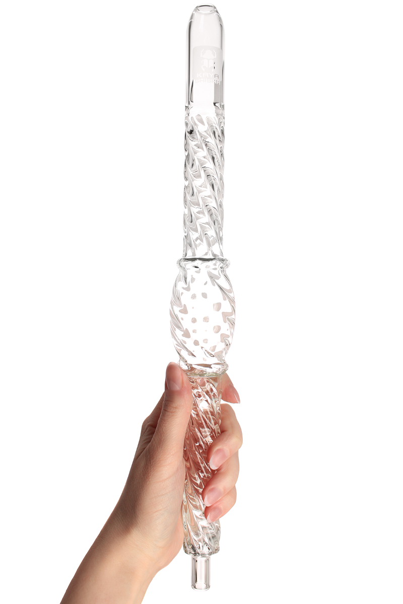 Kaya Shisha skleněný náústek Antarctic 38 cm