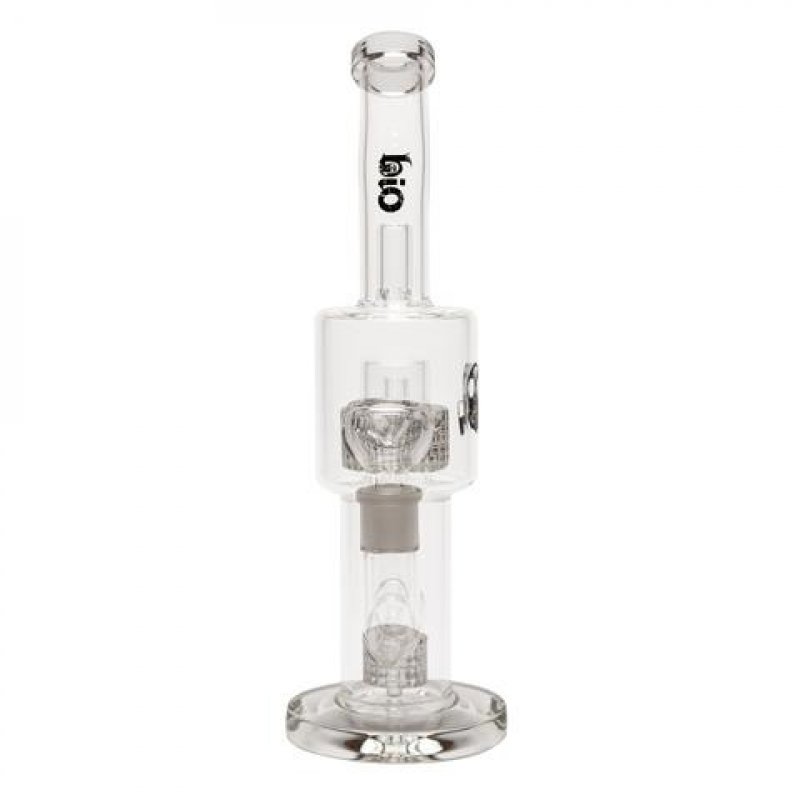 BIO Glass bong Grid Perc Extra 12"