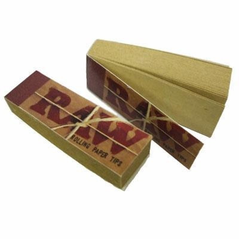 Filtry RAW - úzké nebělené, 50ks v balení, box 50ks