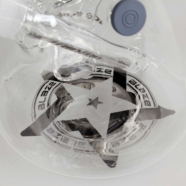 BLAZE Ice Bong Ice vs. Fire clear