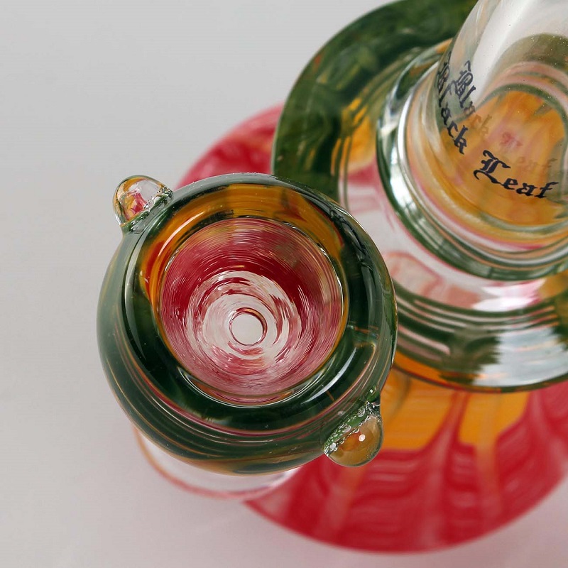 Black Leaf Mini Bubbler rasta