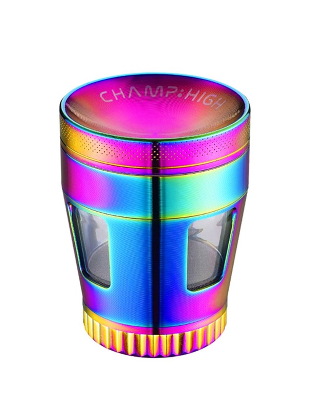 Champ High WINDOW CURVED Grinder rainbow