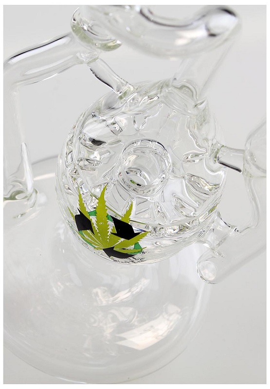 Black Leaf Recycle bong s 2x difuzními disky
