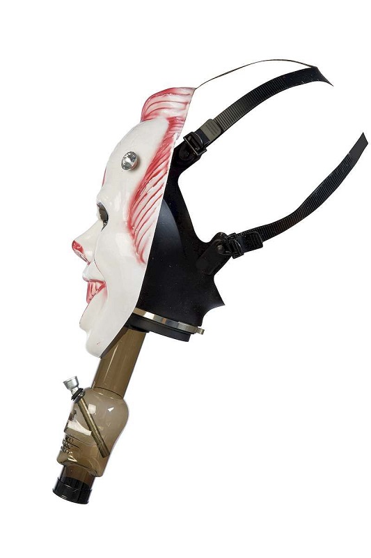 Bong maska Klaun červený