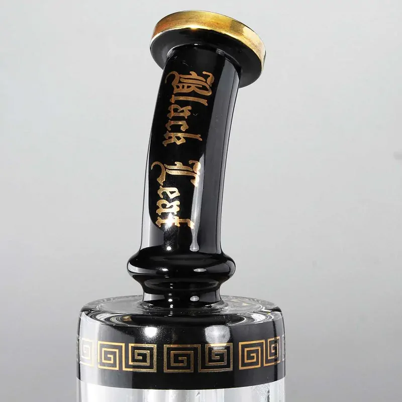 Black Leaf Bong set 3x Drum Percolator