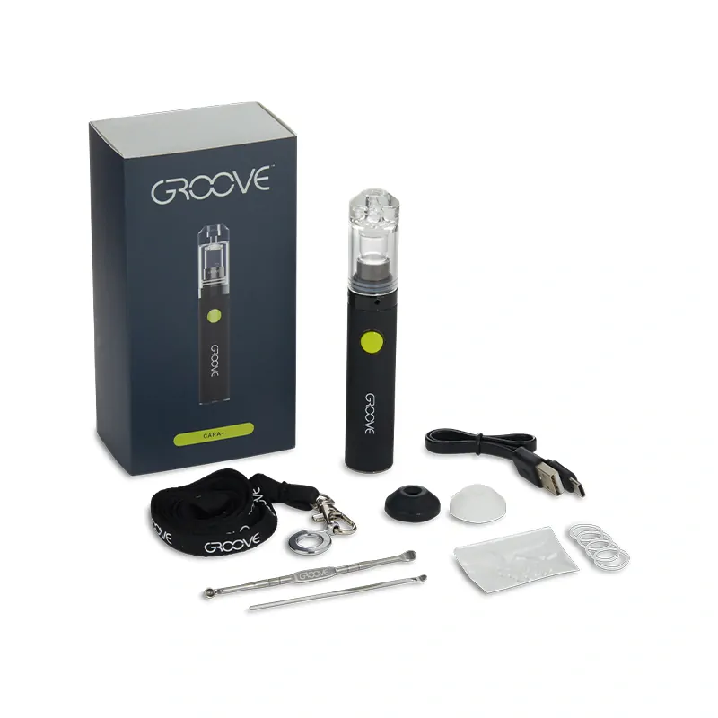 Groove CARA+ Pen vaporizační pero na koncentráty, černé