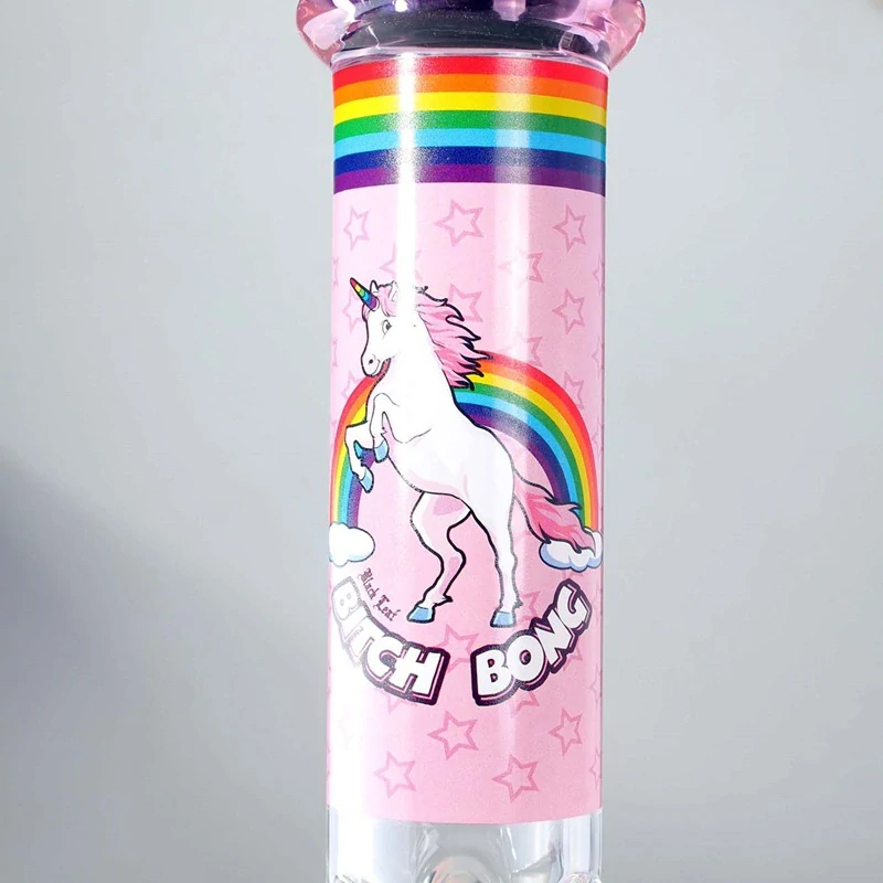 Black Leaf Bitch Bong s 10-ramennou perkolací set