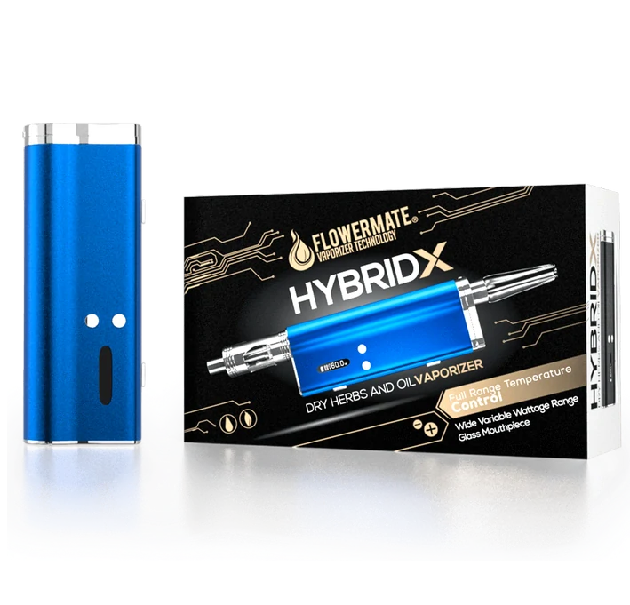 Flowermate Hybrid X vaporizér - Modrý