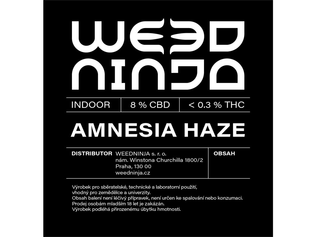 CBD květy Amnesia Haze