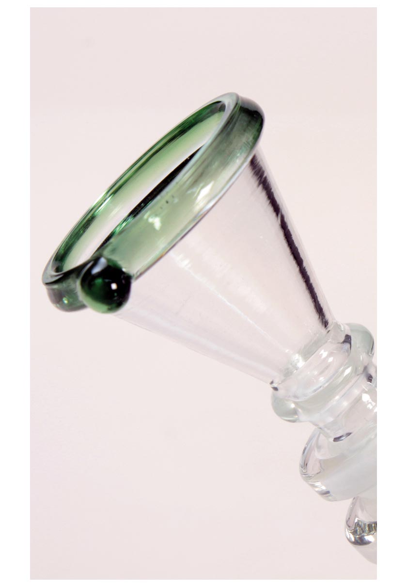 Black Leaf Bong Ice 4-Arm Percolator zelený