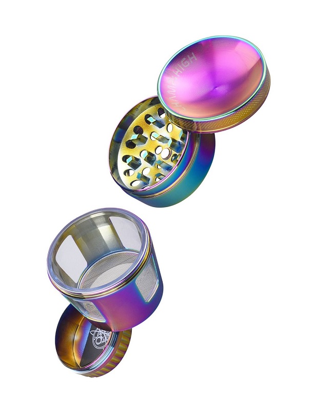 Champ High WINDOW CURVED Grinder rainbow