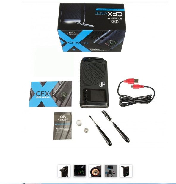 Boundless CFX vaporizér