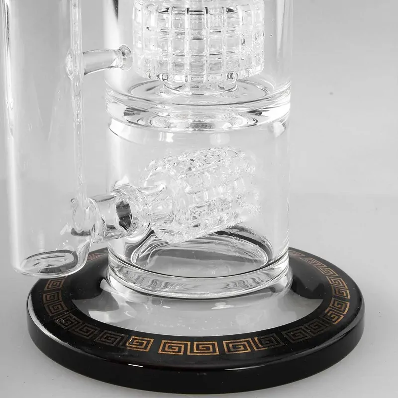Black Leaf Bong set 3x Drum Percolator
