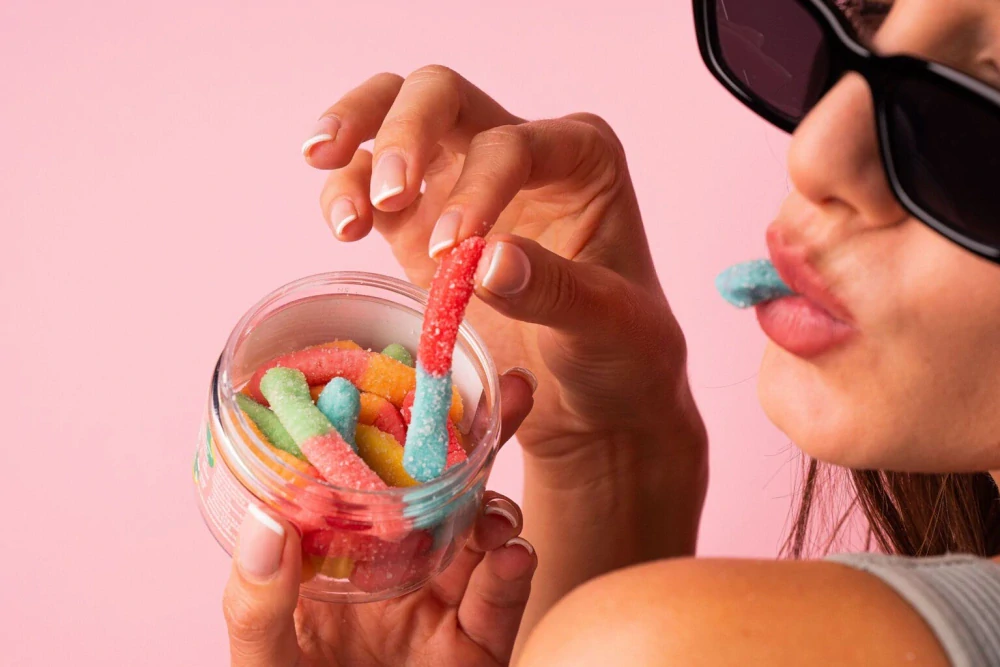 CBDWAY CBD Kyselé žížalky 500 mg