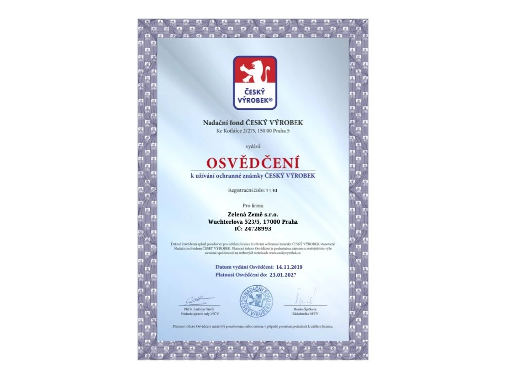 Konopný protein BIO 500g