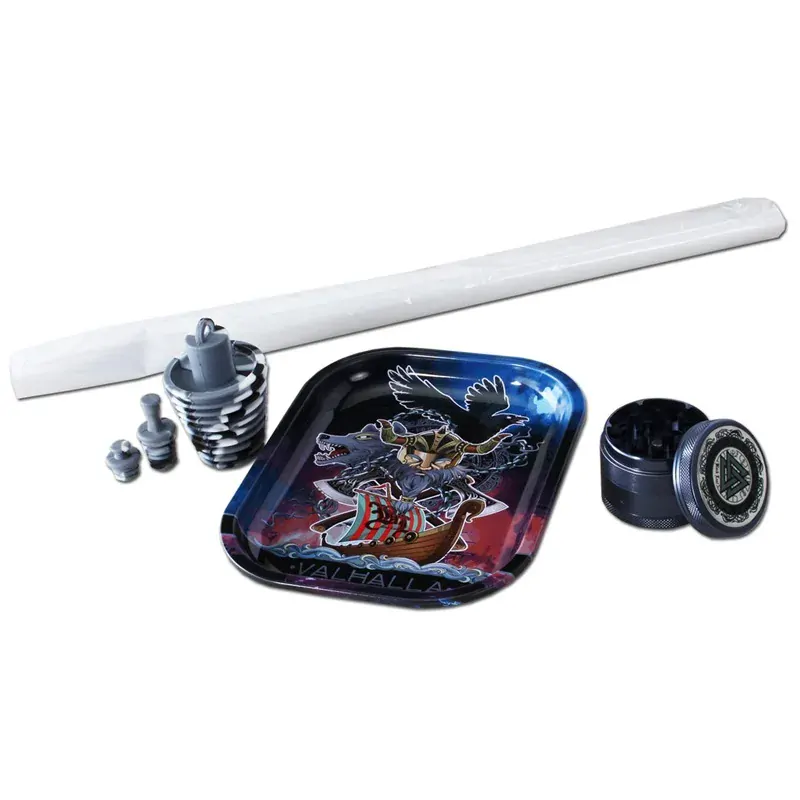 Black Leaf Beaker Bong Valhalla