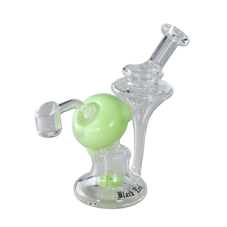 Black Leaf Recycle Bong Oil se zelenou perkolací