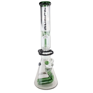M+M Blaze Bong Double Inlineslit Diffuser zelený