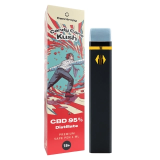 Canntropy CBD Jednorázovka Candy Cane Kush, CBD 95 %, 1 ml