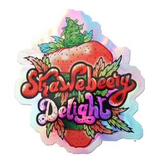 Mylar sáčky Zip STRAWBERRY