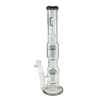 Black Leaf Bong 2x 10-Arm Tree Percolator titan