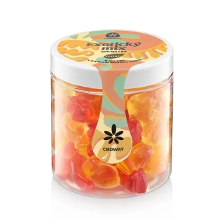 CBDWAY CBD Vegan Exotický mix 500 mg