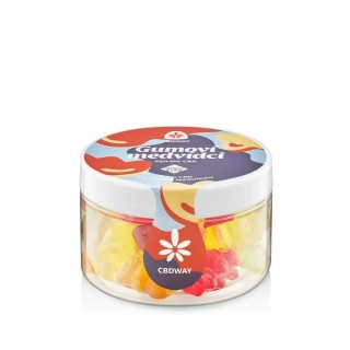CBDWAY CBD Medvídci bez cukru 250 mg