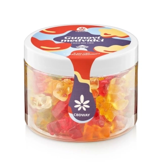CBDWAY CBD Medvídci bez cukru 1000 mg