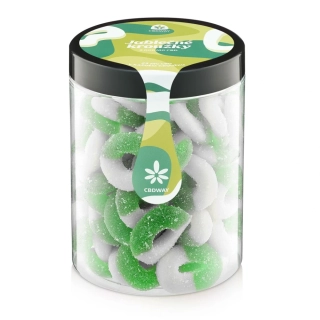 CBDWAY CBD Kyselé želé kroužky s příchutí jablka 2000 mg
