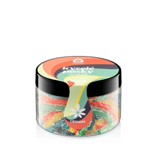 CBDWAY CBD Kyselé pásky 250 mg