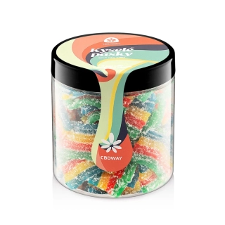 CBDWAY CBD Kyselé pásky 500 mg