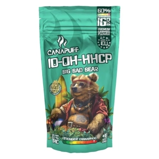 CanaPuff Big Bad Bear 60% 10-OH-HHCP - Květy